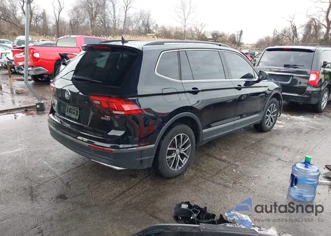 2018 Volkswagen Tiguan 2.0T Se/2.0T Sel из США, поврежденный, VIN 3VV2B7AX9JM219479